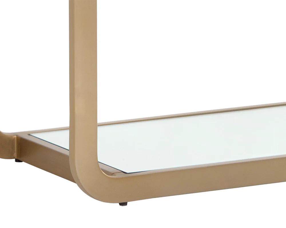 Ambretta Large Freestanding Bookcase - 5-Tier Open Shelving Unit in Walnut Finish for Living Room or Office - Image 2